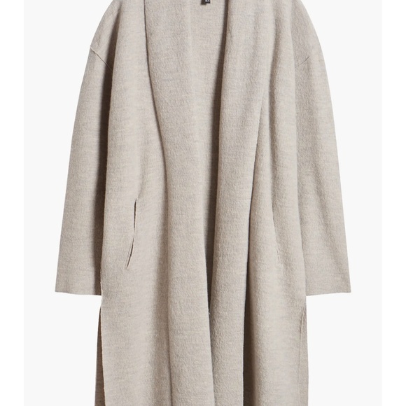 NEW EILEEN FISHER 
WOOL Coat 🧥  Gorgeous color 
APROX PIT - PIT 27”
LENGTH 45” - Picture 8 of 16